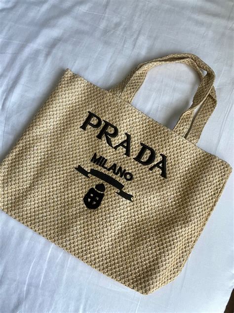 prada milano beach bag|prada milano tote bag.